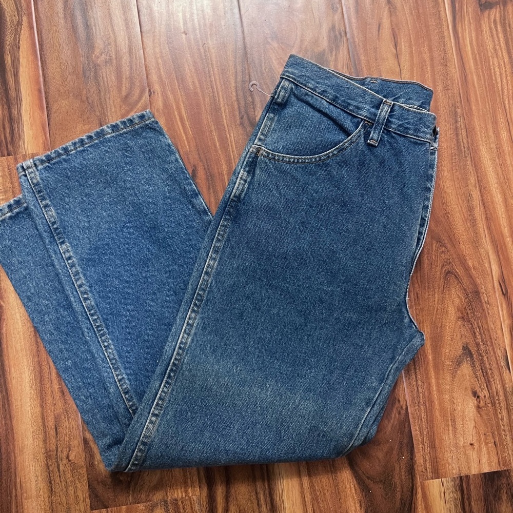 Rustler Blue Denim Jeans - Size 34x29